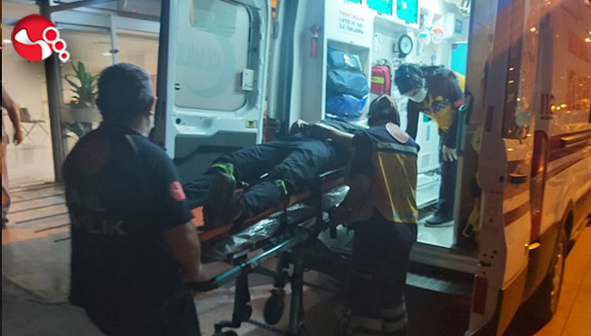 İŞ KAZASI: 1 YARALI