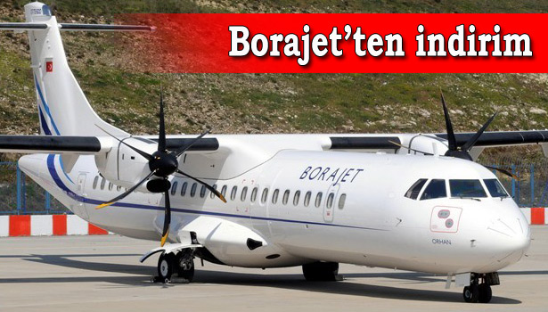 BORAJET'TEN ÖĞRENCİ VE ASKERE ÖZEL İNDİRİM