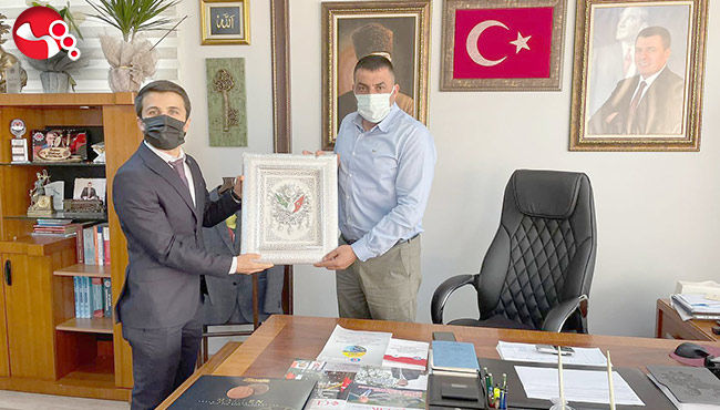 Ülkü Ocakları’ndan, Yılmaz’a “Hayırlı olsun” ziyareti