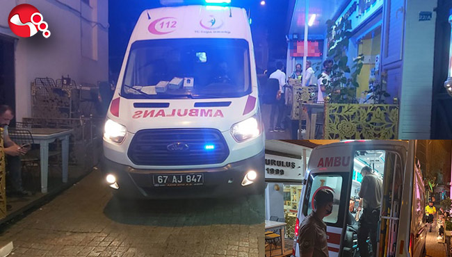 Alkol komasına giren genç hastanelik oldu...