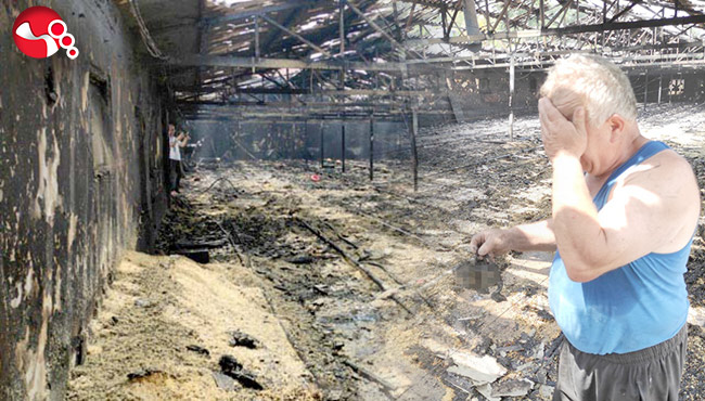 Tavuk Çiftliğinde Yangın!