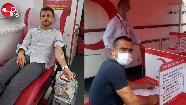 Ülkü Ocakları’ndan kan bağışı...