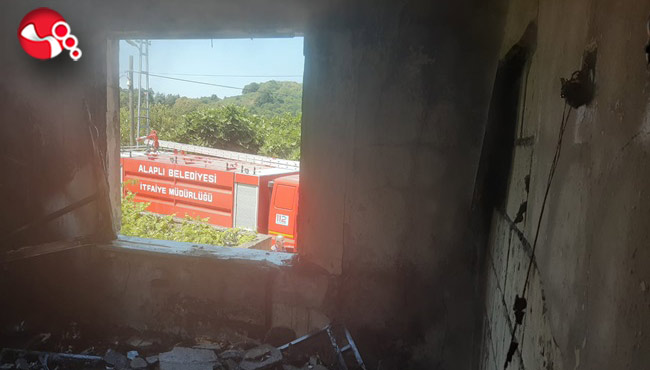 Hüseyinli Köyünde yangın!..