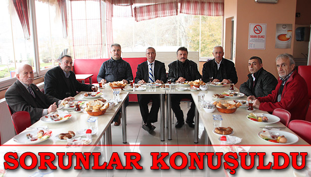 ODA BAŞKANLARI SORUNLARINI KONUŞTU