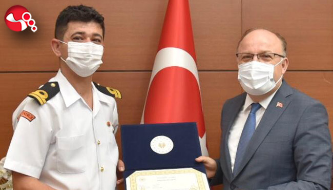 TCSG 86 Bot Komutanlığı'nda görev değişimi