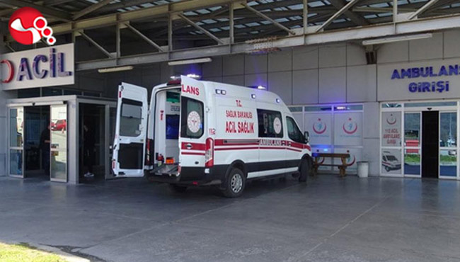 Otomobil yayaya çarptı!..