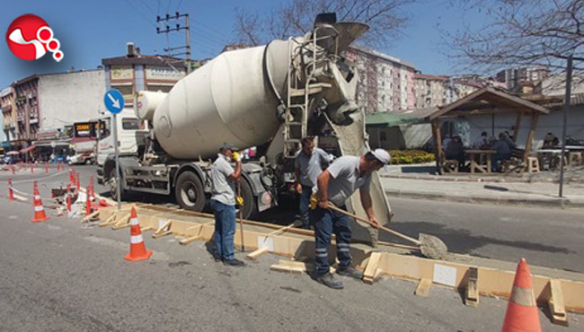 Geçici olarak yapılmıştı kalıcı hale getiriliyor!!!