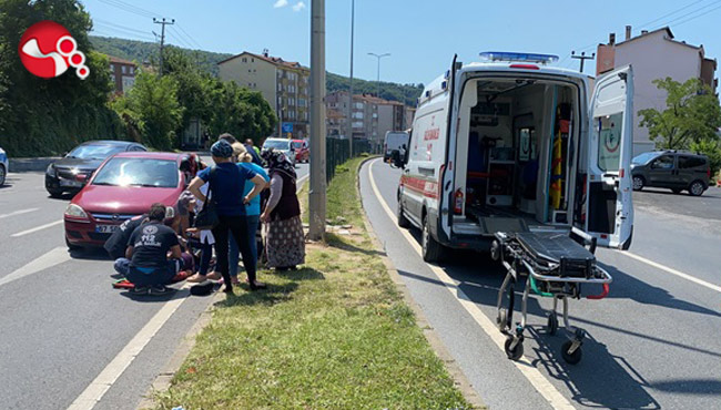 Otomobili fark edemeyince...