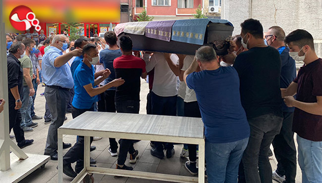 Otobüs faciasının şoförü son yolculuğuna uğurlandı