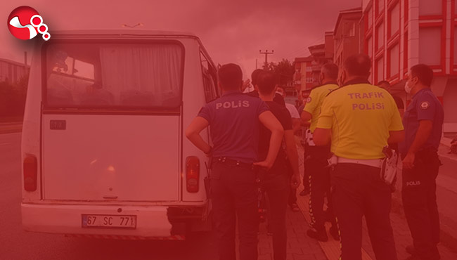 Korsan yolcu taşıyordu...