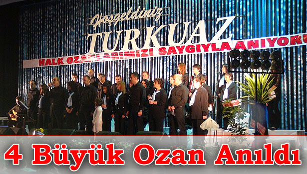 TÜRK HALK MÜZİĞİ KONSERİ DÜZENLENDİ