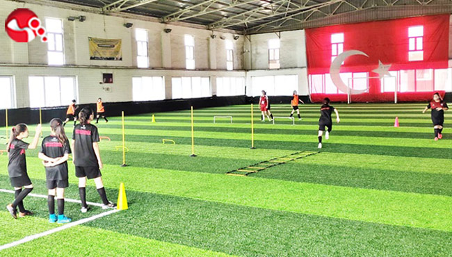 Alaplı’da kadın futbolu adına bir ilk…