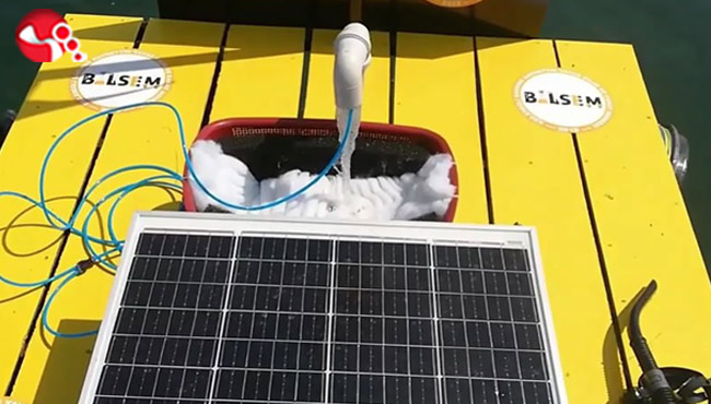 BİLSEM, müsilaj temizleme cihazı geliştirdi