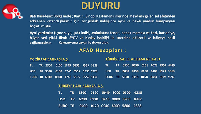 Selden dolayı yardım kampanyası başlatıldı