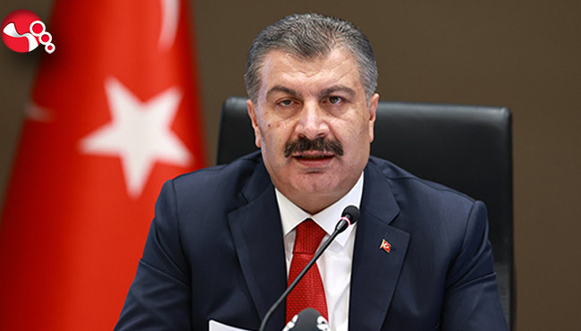 Bakan Koca 26 ilin aşı haritasında maviye döndüğünü duyurdu