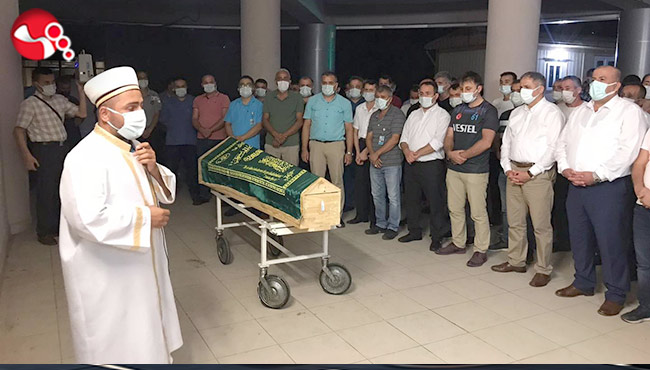 Mustafa Akçiçek, son yolculuğuna uğurlandı