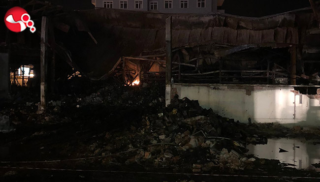 Yeniden yanmaya başladı!!!