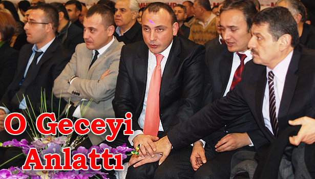 ŞEKER, ŞAHLANIŞ GECESİNİ DEĞERLENDİRDİ