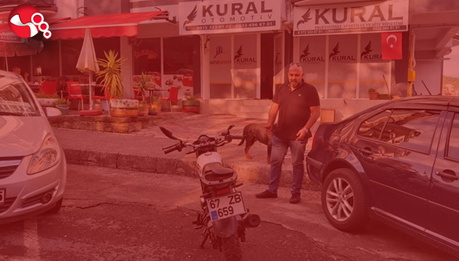 Motosikleti kaydırdı, hastanelik oldu!..