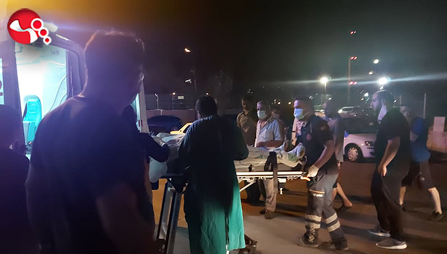 Ağır yaralanmıştı, Derinceye sevk edildi!..