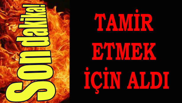 TAMİR ETMEK İÇİN ALDIĞI MOTOSİKLET ÇALINDI