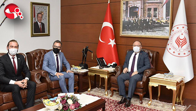 Türk Psikolojik Danışma ve Rehberlik Derneği'nden Vali Tutulmaz'a ziyaret