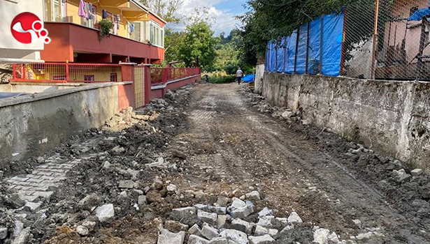 İçme suyu kanal çalışmaları