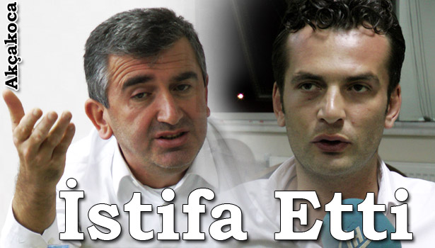 AKÇAKOCASPOR BAŞKANI YILMAZ İSTİFA ETTİ