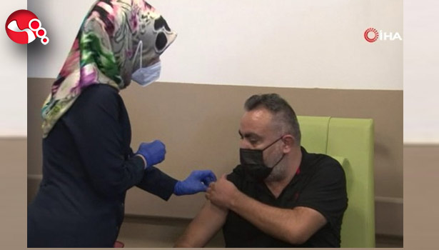 TÜRKOVAC'ta ilk doz gönüllülere uygulandı!..