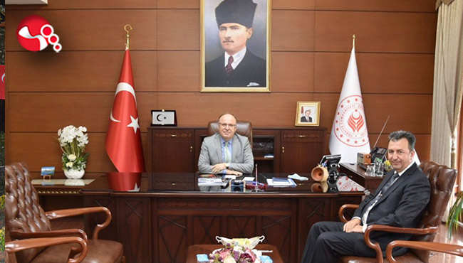 Albay Süslü’den Vali Tutulmaz’a veda ziyareti