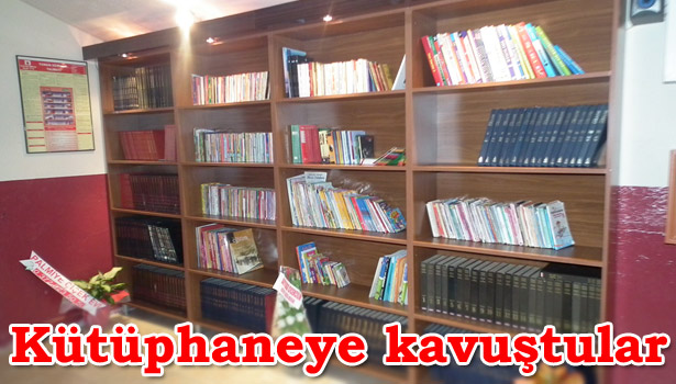 KDZ. EREĞLİ ÖREN İLKOKULU KÜTÜPHANEYE KAVUŞTU