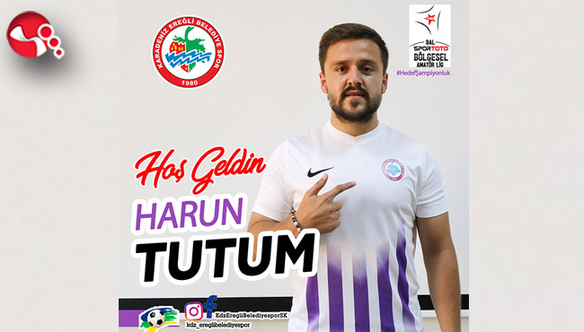 Harun Tutum, Ereğli Belediyespor’da!..