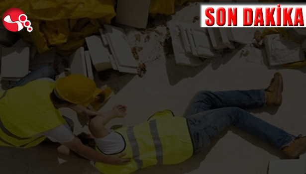 Yüksekten düşerek yaralandı!..