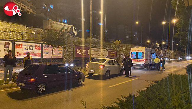 Köpeğe çarpmamak için otomobile çarptı: Yaralılar