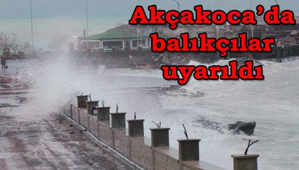 KARADENİZ'DE DALGA BOYU 5 METREYİ BULDU