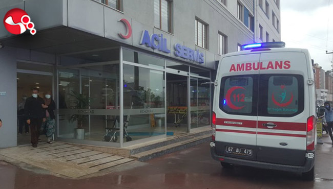 Ağaçtan düşerek yaralandı!..