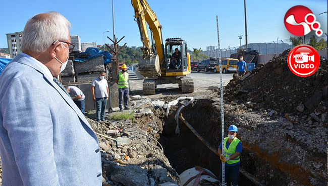 BAŞKAN POSBIYIK, SAHADA ÇALIŞMALARI DENETLEDİ...