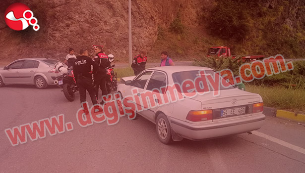 Tersaneler Bölgesinde Kaza: Yaralılar var!..