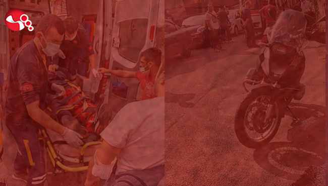 Yola dökülen yağ kazaya neden oldu!