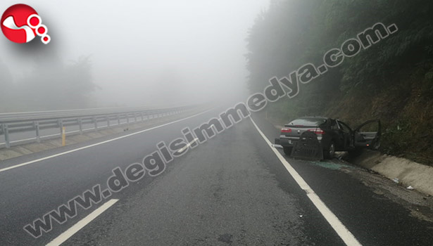 Otomobil su kanalına düştü: 2 yaralı!..