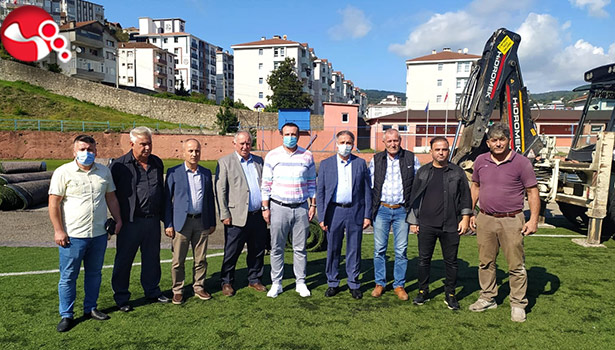 Şehit Vefa Karakurdu Stadı’nda çalışmalar başladı