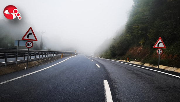 Yüksek kesimlerinde sis etkili oldu