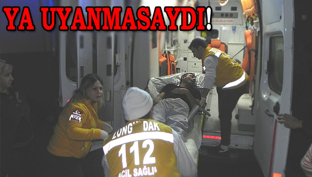 ZEHİRLENDİĞİNİ FARK EDEN ŞAHIS 112 ARAYARAK HAYATINI KURTARDI
