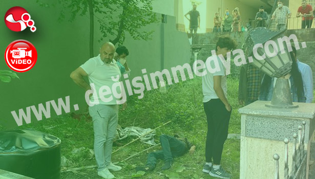 Reklam için kullanılacak varil patladı...