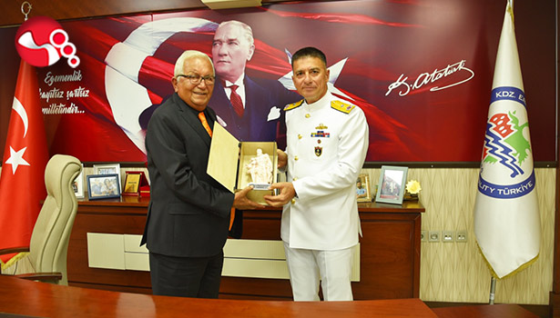 Amiral Uğur’dan Başkan Posbıyık’a İade-i ziyaret