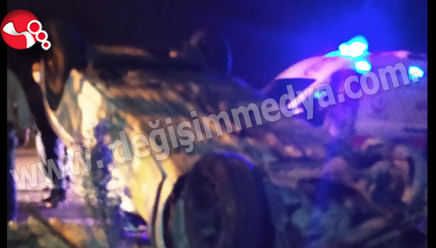 Otomobil takla attı!..