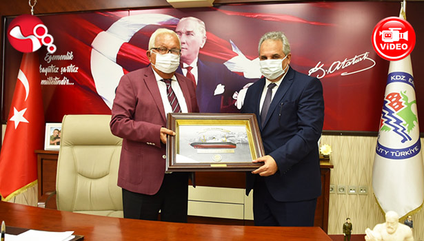 Kaymakam Yapıcı, Başkan Posbıyık’ı ziyaret etti