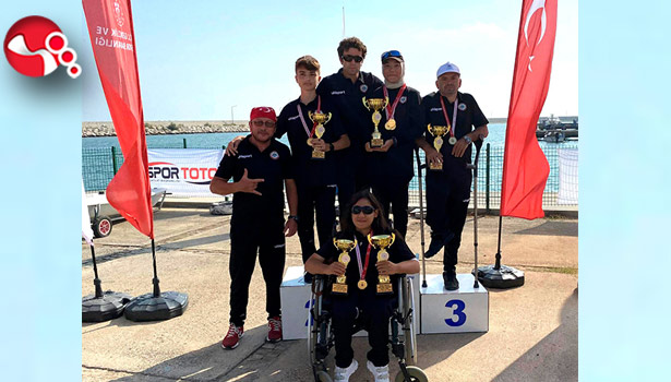 Bedensel Engellilerden Yelken’de büyük başarı