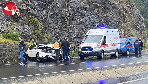 Cip duvara çarparak durabildi: Yaralılar var