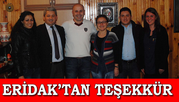 ERİDAK'TAN DEĞİŞİM'E TEŞEKKÜR ZİYARETİ